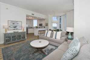 Silver Beach Towers West 1801 - Living Area