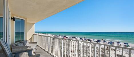 Balcony with amazing views