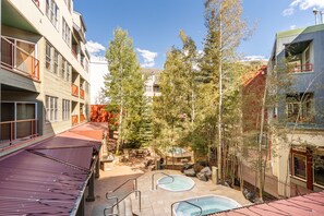View from private balcony.
