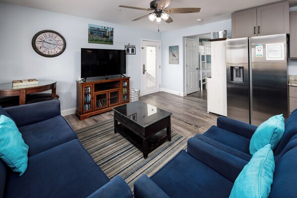 Front door entry into the main living area