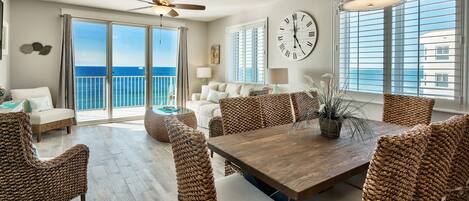 Majestic Sun 1112B - Gulf Views From Dining Area