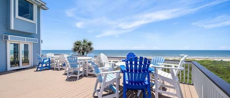 Gorgeous Gulf Views from the Deck