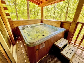 Bain à remous extérieur