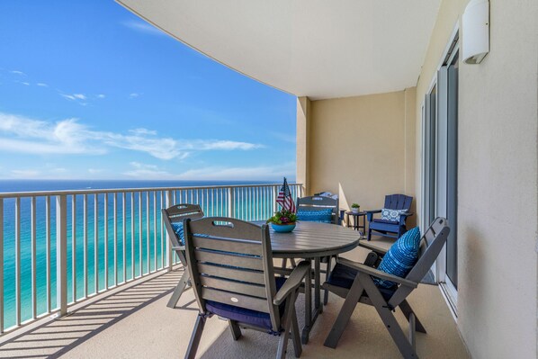 Balcony seating