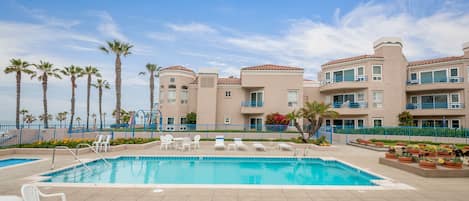 pool in the complex