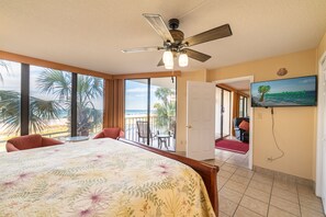 The view from the Tropical Oasis Main Suite is the best in Panama City Beach.  You'll feel like you are sleeping right on the beach.