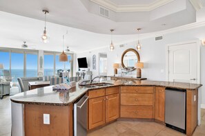 Spacious kitchen