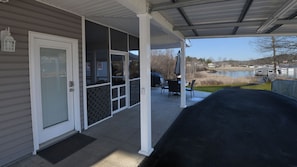 Carport Area and Front Door