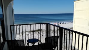 View from balcony - The view from the balcony