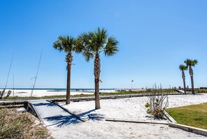 Boardwalk to beach