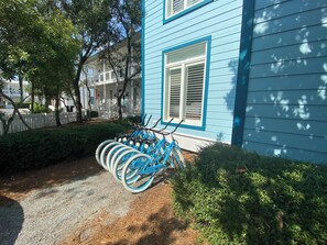 Six Adult Bicycles Included