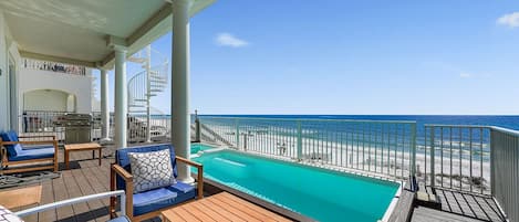 Sanctuary at Frangista Beach - Beachfront Vacation Rental House with Private Pool, Movie Theater, and Elevator in Destin, Florida - Five Star Properties Destin/30A