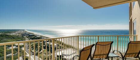 Beach Manor 1206 - Balcony - Enjoy your morning coffee in the fresh salty sea air