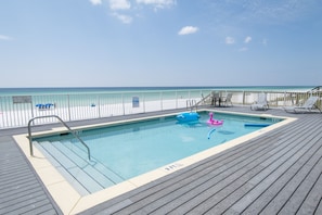 Gulf front pool