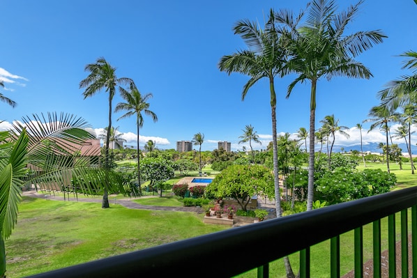 Unwind on your lanai as you take in the tropical landscape