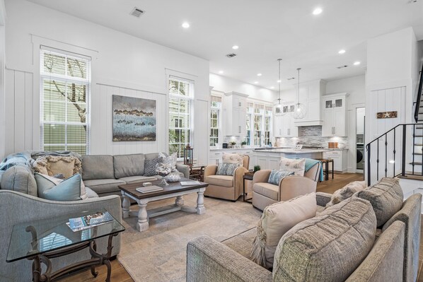 Spacious and luxurious main living area