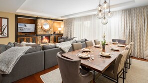 Elegant dining area