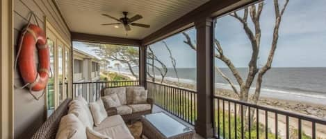 Upper Screened In Porch