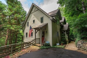 Parking by the main entrance to the home.
