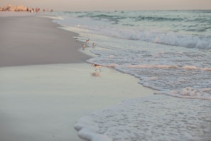 Private Beach - White sandy beach on the Emerald Coast