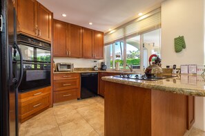 All New Cabinetry With Granite Counters