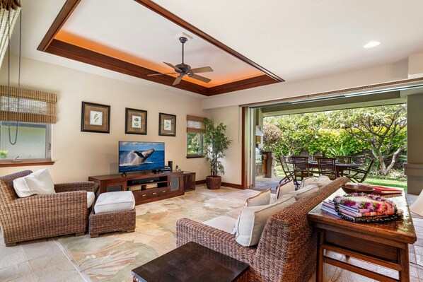 2,200 square feet of luxurious living space, with an additional 400+ square feet of covered lanai