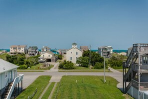 SN33:  Gone Coastal | Top Level Front Exterior Deck View