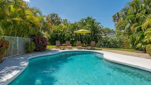 Outdoor Patio / Private Heated Pool - 1135