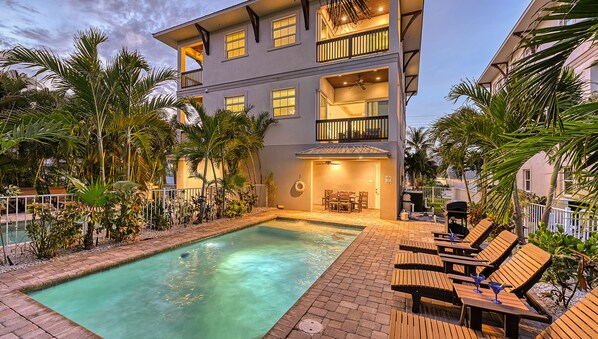 Outdoor Patio / Private Heated Pool