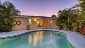 Outdoor Patio / Private Heated Pool