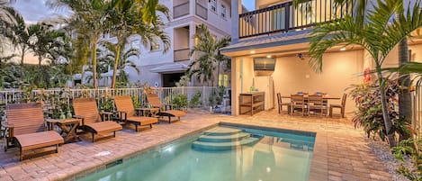 Outdoor Patio / Private Heated Pool