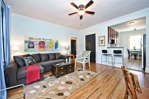View of the living room