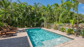 Outdoor Patio / Private Heated Pool - 1034