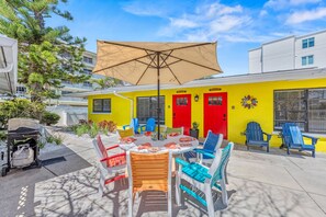 Front Patio from parking area