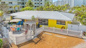 Aerial view of home.  Sol y Mar comprises the entire unit.