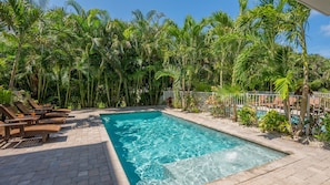 Outdoor Patio / Private Heated Pool