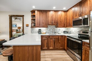 Kitchen - Updated gourmet kitchen with everything you need to cook or entertain