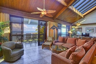 Come enjoy an Ocean Front condo at Kahana Outrigger 3 bd rm in West Maui Hawaii
