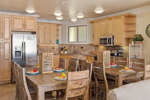 Fully Furnished Kitchen Located Right on the Beach