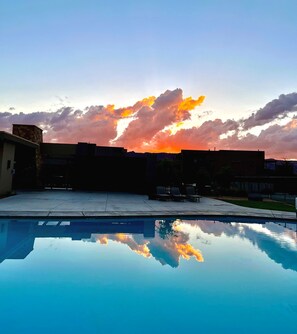 Pool in the Evening