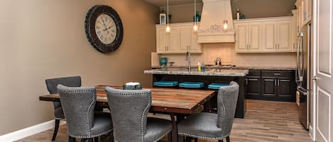 Dining Table - Share memories and stories while enjoying a family style meal around the Dining Table.