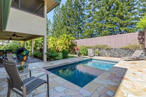 Backyard with Pool