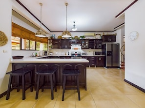 Spacious gourmet kitchen, Main House