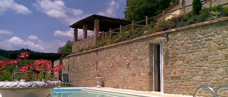 Propriété, Piscine, Maison, Bâtiment, Immobilier, Vacances, Villa, Ciel, Biens, Domicile