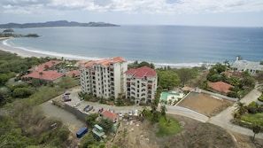 Aerial view of Oceanica and Flamingo Beach