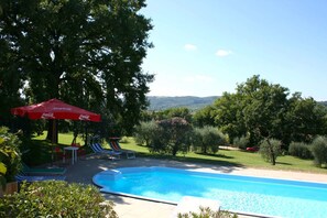 Agua, Planta, Cielo, Propiedad, Piscina, Nube, Árbol, Sombra, Mueble Para Exteriores, Hierba