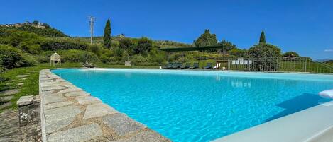 Sky, Water, Plant, Swimming Pool, Blue, Azure, Rectangle, Tree, Coastal And Oceanic Landforms, Building