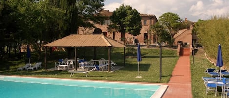 the house with pool