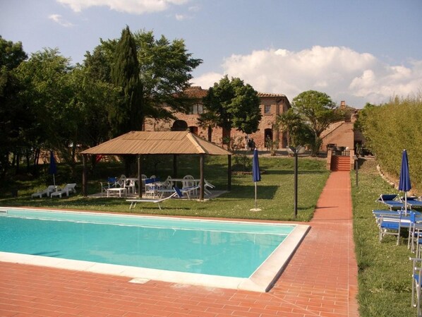 the house with pool