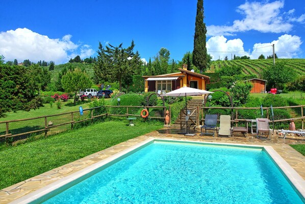 Garden, Outdoor, Pool